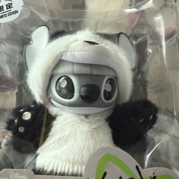 AUTHENTIC MINISO x DISNEY Stitch Gen Z Collection Panda Vinyl Plush - Picture 2 of 4